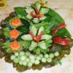 Карвинг,Украшаем салаты,карвинг,карвинг +из овощей +и фруктов,карвинг +для начинающих,украсить салат,новогодние салаты,праздничные салаты,