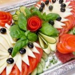 Карвинг,Украшаем салаты,карвинг,карвинг +из овощей +и фруктов,карвинг +для начинающих,украсить салат,новогодние салаты,праздничные салаты,
